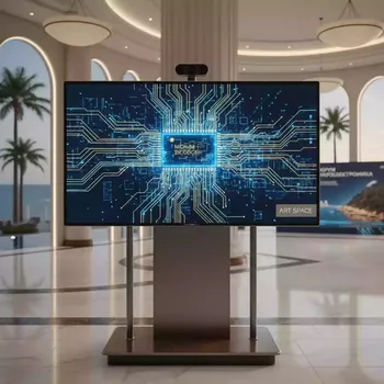 Аренда Панель интерактивная Sharp PN 85TH1 в пляжном комплексе VinoGrad — ART SPACE