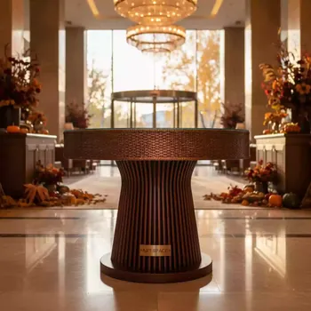 Аренда Стол на одной опоре ROTANG LUX "Севилья" в Mercure Сочи Центр — ART SPACE
