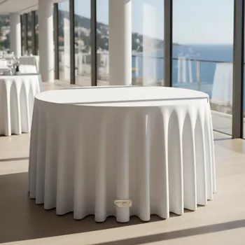 Аренда Чехол на стол бифлекс ø 180 см в ресторане «Sanremo» — ART SPACE