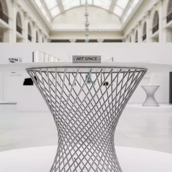Аренда Стол Cyclone 70 white на Имеретинской набережной — ART SPACE