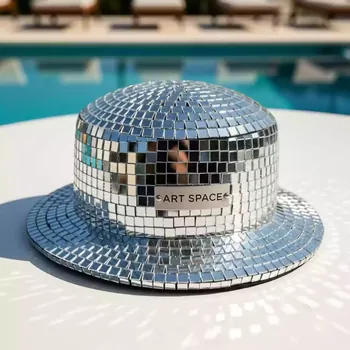 Аренда Шляпа зеркальная в стиле disco на вилле «Анна» — ART SPACE