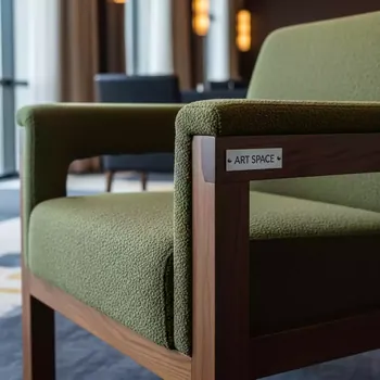Аренда Стул Topas шенилл Ontario морилка венге в Rodina Grand Hotel & SPA — ART SPACE