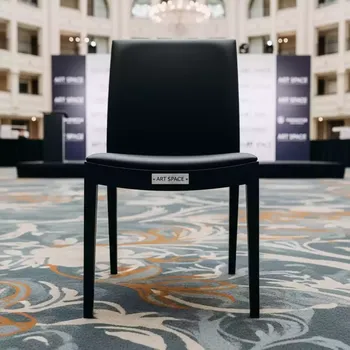 Аренда Стул Samba искусственная кожа черный каркас черный в Courtyard by Marriott Sochi — ART SPACE