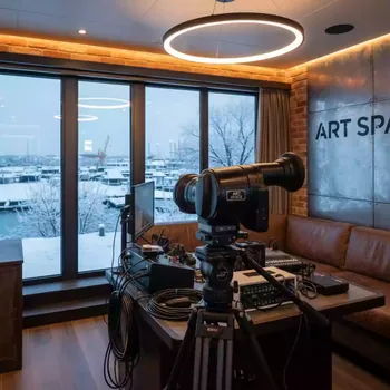 Аренда Камера PTZ Quickconf RC55 N VX800I2 N на VIP-яхте (Имеретинский порт) — ART SPACE