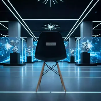 Аренда Стул дизайнерский Eames стиль DSW basic dark черного цвета в конгресс-холле отеля Жемчужина — ART SPACE