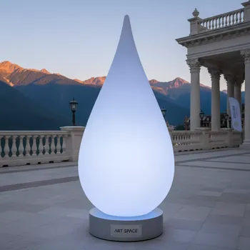 Аренда Фигура 'Капля' с подсветкой LED H 80 см в Rixos Krasnaya Polyana — ART SPACE