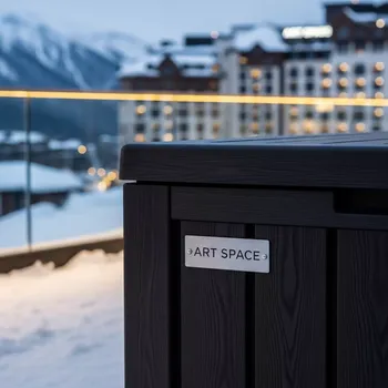 Аренда Сундук пластиковый Prosperplast венге 190 л в Golden Tulip Rosa Khutor — ART SPACE