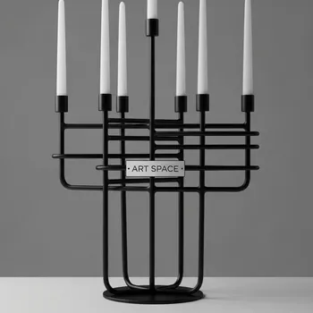 Аренда Канделябр Black в Imeretinskiy Hotel — ART SPACE