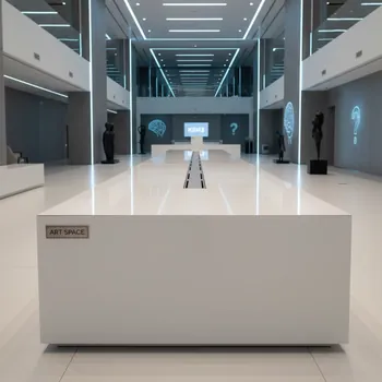 Аренда Стол Лидер 2 белый шампань 2400х900 мм в санатории «Черноморье» — ART SPACE