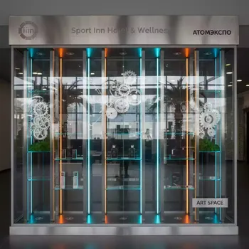 Аренда Дизайн проект оформления витрины магазина в Sport Inn Hotel & Wellness — ART SPACE