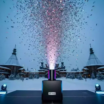 Аренда Машина конфетти Confetti Power 150 в этно-парке «Моя Россия» — ART SPACE