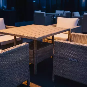 Аренда Мебельная группа плетеная на 4 персоны цвет бежевый Айриш в Rodina Grand Hotel & SPA — ART SPACE