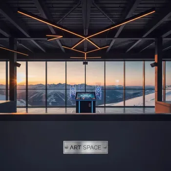 Аренда Аттракцион для корпоратива на площадке Rosa Peak (2320м) — ART SPACE