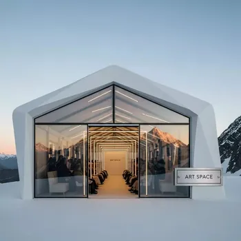 Аренда Шатры для VK Fest на площадке Rosa Peak (2320м) — ART SPACE