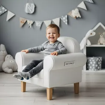 Аренда Кресло детское белое N2 Eames Style в санатории «Металлург» — ART SPACE