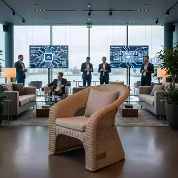 Аренда Кресло из искусственного ротанга Y90CG W1289 pale в ресторане «Voda» — ART SPACE