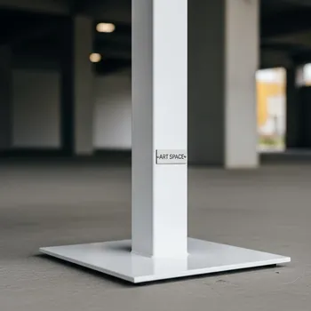 Аренда Подстолье барное белое Janny в VK Stadium Sirius — ART SPACE