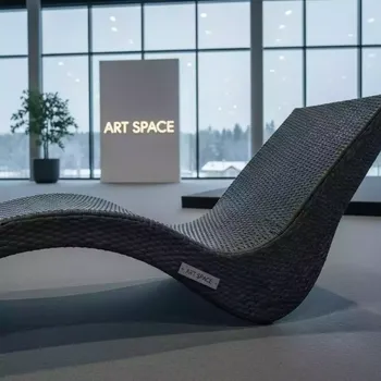 Аренда Шезлонг лежак плетеный Roma в Сириус Арене — ART SPACE