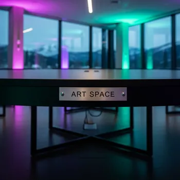 Аренда Стол банкетный Amsterdam Round black в Университете «Сириус» — ART SPACE