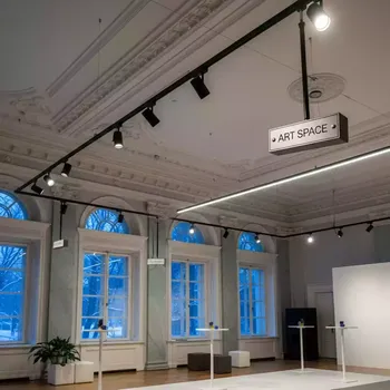Аренда Системы трековые магнитные накладные в усадьбе Голицына — ART SPACE