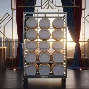 Аренда Шпилька для тарелок на 96 ячеек 530х550х1900 мм в Skypark Sochi — ART SPACE