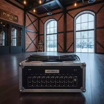 Аренда Микшерный пульт Stage Rack Yamaha RIO 3224 D в Boutique Hotel PORTUM 1905 — ART SPACE