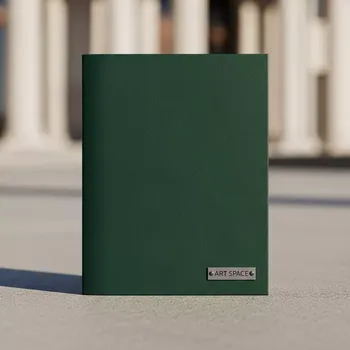 Аренда Обложка картонная для переплета Fellowes Delta кожа A4 темно зеленая в усадьбе Голицына — ART SPACE