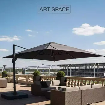 Аренда Зонт профессиональный Galileo Dark 3х4 м в Delta Sirius — ART SPACE