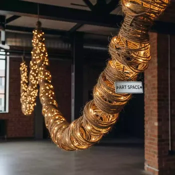 Аренда Гирлянда плетеная 2 в City Park Hotel Sochi — ART SPACE