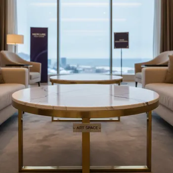 Аренда Стол журнальный Andrian Gold в Mercure Сочи Центр — ART SPACE