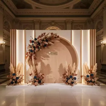 Аренда Фотозона свадебная полукруг в Зимнем театре — ART SPACE