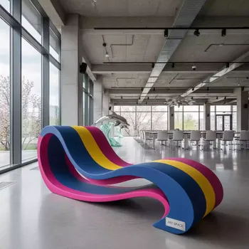 Аренда Шезлонг лежак пластиковый Serendipity chaise S010 в банкетном зале «Дельфин» — ART SPACE