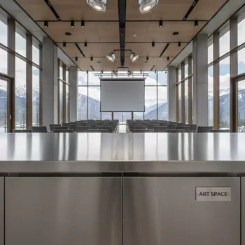 Аренда Столешница стальная Jumbo Bar Desk на курорте «Газпром» (Альпика) — ART SPACE