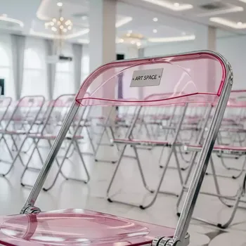 Аренда Стул складной розовый Ghost Lite в Radisson Blu Resort & Congress Centre — ART SPACE