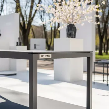 Аренда Стол обеденный металлический в парке «Ривьера» — ART SPACE