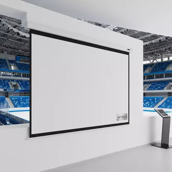 Аренда Экран настенный Classic Scutum 160х160 W в ледовом дворце «Большой» — ART SPACE