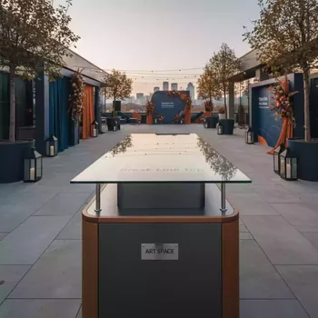 Аренда Столешница стеклянная Break Line Top в Sport Inn Hotel & Wellness — ART SPACE