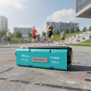 Аренда Картридж ITSinks для Canon PFI 320 cyan 300 мл в МФК «Горный» — ART SPACE