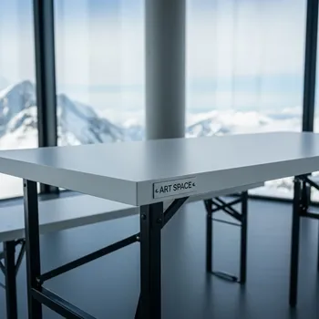 Аренда Стол складной садовый Green Glade F122 на площадке Rosa Peak (2320м) — ART SPACE
