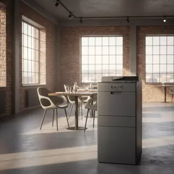 Аренда Шредер уничтожитель Dahle 410 L plus 4х40 мм в ресторане «La Terrazza» — ART SPACE