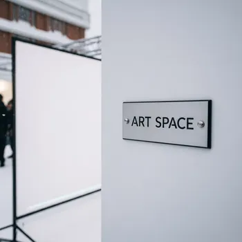 Аренда Ширма натяжная белая 2х1,5 м в усадьбе Голицына — ART SPACE