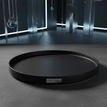 Аренда Тарелка подстановочная аликанте черная 33 см в Alpha Sirius — ART SPACE