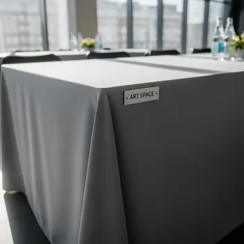 Аренда Скатерть прямоугольная серая Pantone Cool Gray 5 U на арене «Фишт» — ART SPACE