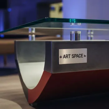 Аренда Столик кофейный стеклянный Amalfi в ОКЦ «Галактика» — ART SPACE