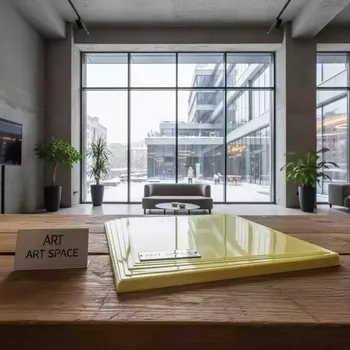 Аренда Обложки для переплета пластиковые Fellowes Transparent A4 200 мкм жёлтые в Pullman Sochi Centre — ART SPACE