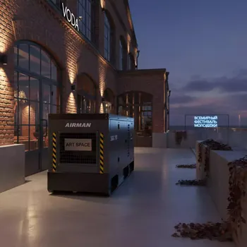 Аренда Генератор Airman SDG 150 в ресторане «Voda» — ART SPACE