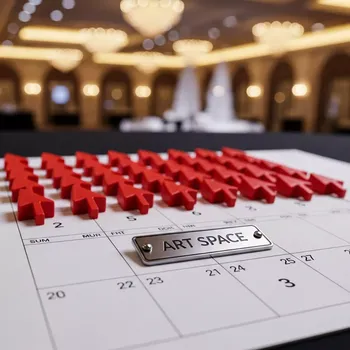 Аренда Календарные курсоры третий размер красные 100 штук в Rodina Grand Hotel & SPA — ART SPACE
