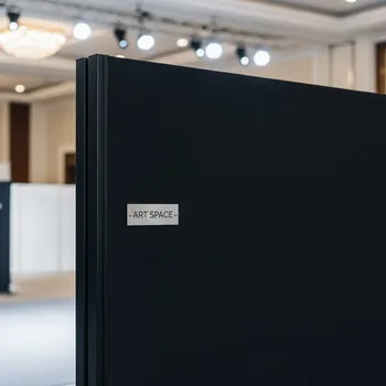 Аренда Ширма чёрная 200х200 см мобильная стена в комплексе «Дагомыс» — ART SPACE