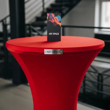 Аренда Скатерть стрейч красная 1,2 м в Mantera Supreme — ART SPACE