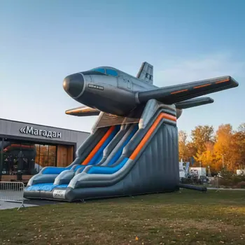 Аренда Горка надувная Самолет в ресторане «Магадан» — ART SPACE